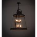 Meyda Tiffany Steadman 6 Light 26" Wide Taper Candle Pendant