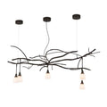 Meyda Tiffany Winter Solstice 5 Light 72" Wide Linear Chandelier