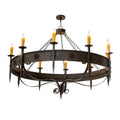 Meyda Tiffany Calandra 10 Light 66" Wide Taper Candle Style Chandelier