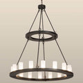 Meyda Tiffany Loxley 16 Light 48" Wide Ring Chandelier