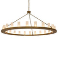 Meyda Tiffany Loxley 24 Light 72" Wide Ring Chandelier