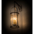 Meyda Tiffany Cilindro Campbell 3 Light 41" Tall Wall Sconce