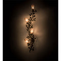 Meyda Tiffany Vinca Vine 4 Light 51" Tall Wall Sconce
