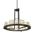 Meyda Tiffany Loxley Tac Air 9 Light 68" Wide Ring Chandelier