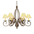 Meyda Tiffany Squire 6 Light 28" Wide Chandelier