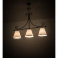 Meyda Tiffany Marselle 3 Light 42" Wide Linear Pendant