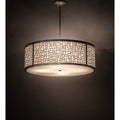 Meyda Tiffany Cilindro 4 Light 36" Wide Pendant