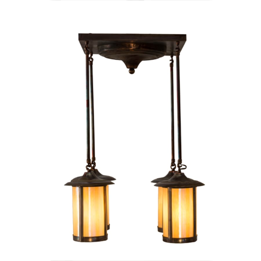Meyda Tiffany Fulton 4 Light 28" Wide Multi Light Pendant