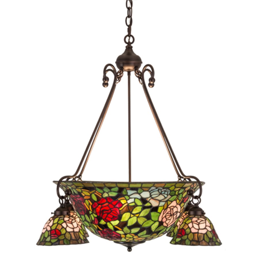 Meyda Tiffany Tiffany Rosebush 5 Light 36" Wide Chandelier