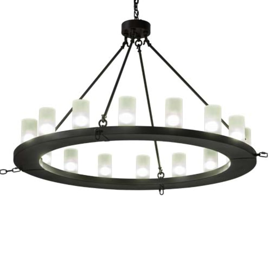 Meyda Tiffany Loxley 16 Light 48" Wide Ring Chandelier