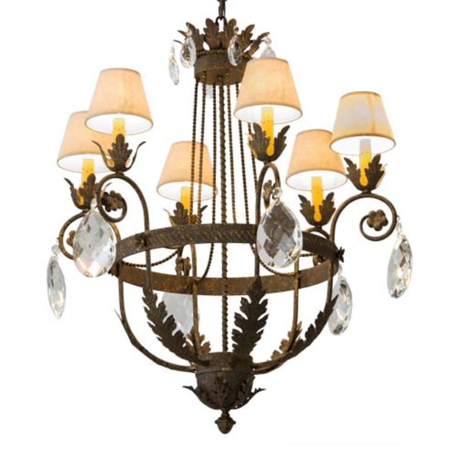 Meyda Tiffany Antonia 6 Light 29" Wide Crystal Chandelier