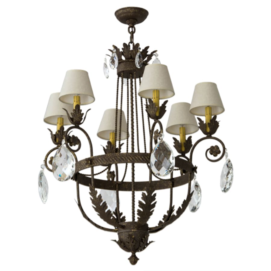 Meyda Tiffany Antonia 6 Light 29" Wide Crystal Chandelier