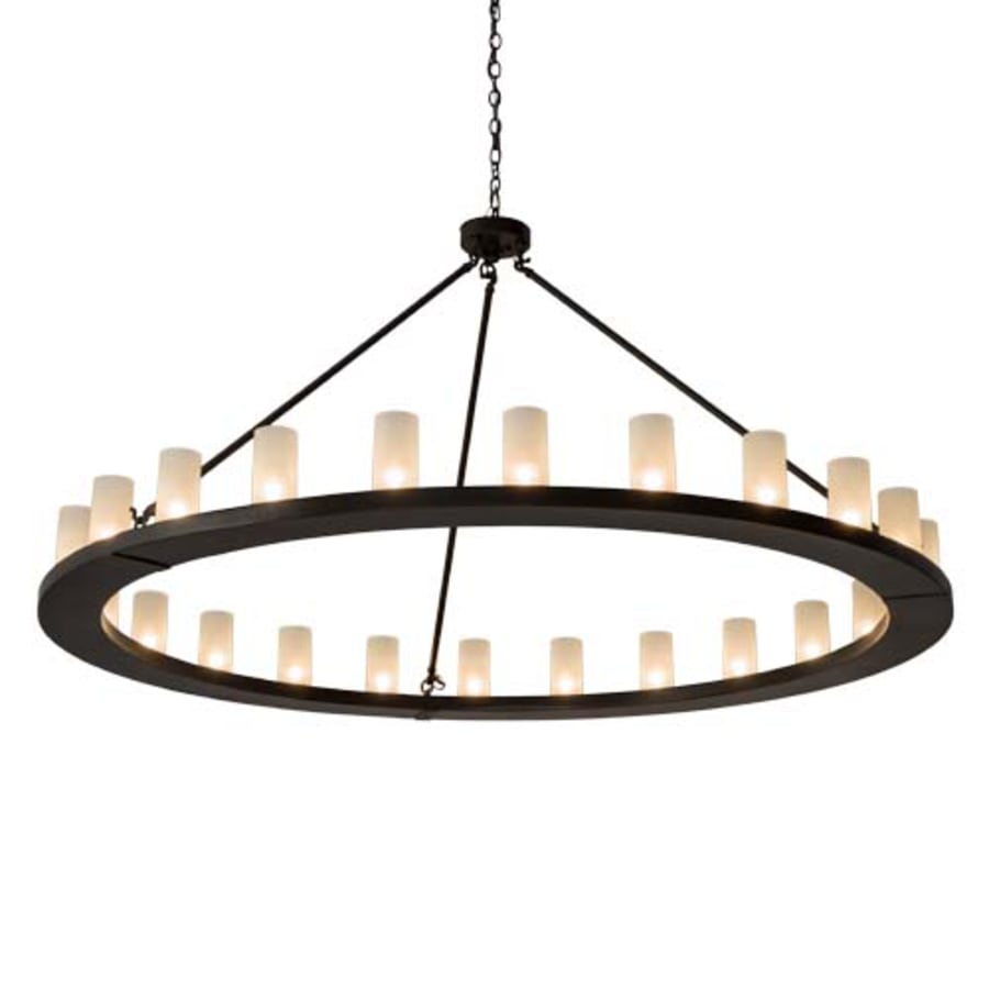Meyda Tiffany Loxley 24 Light 72" Wide Ring Chandelier