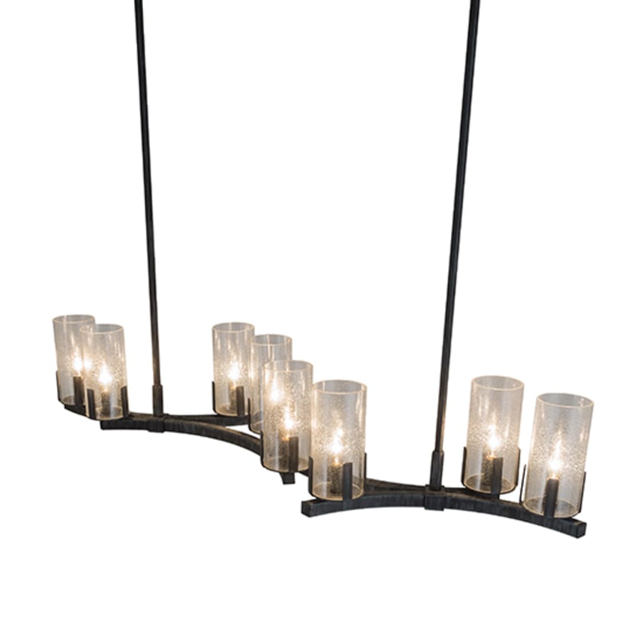 Meyda Tiffany Long Cero 8 Light 53" Wide Linear Chandelier