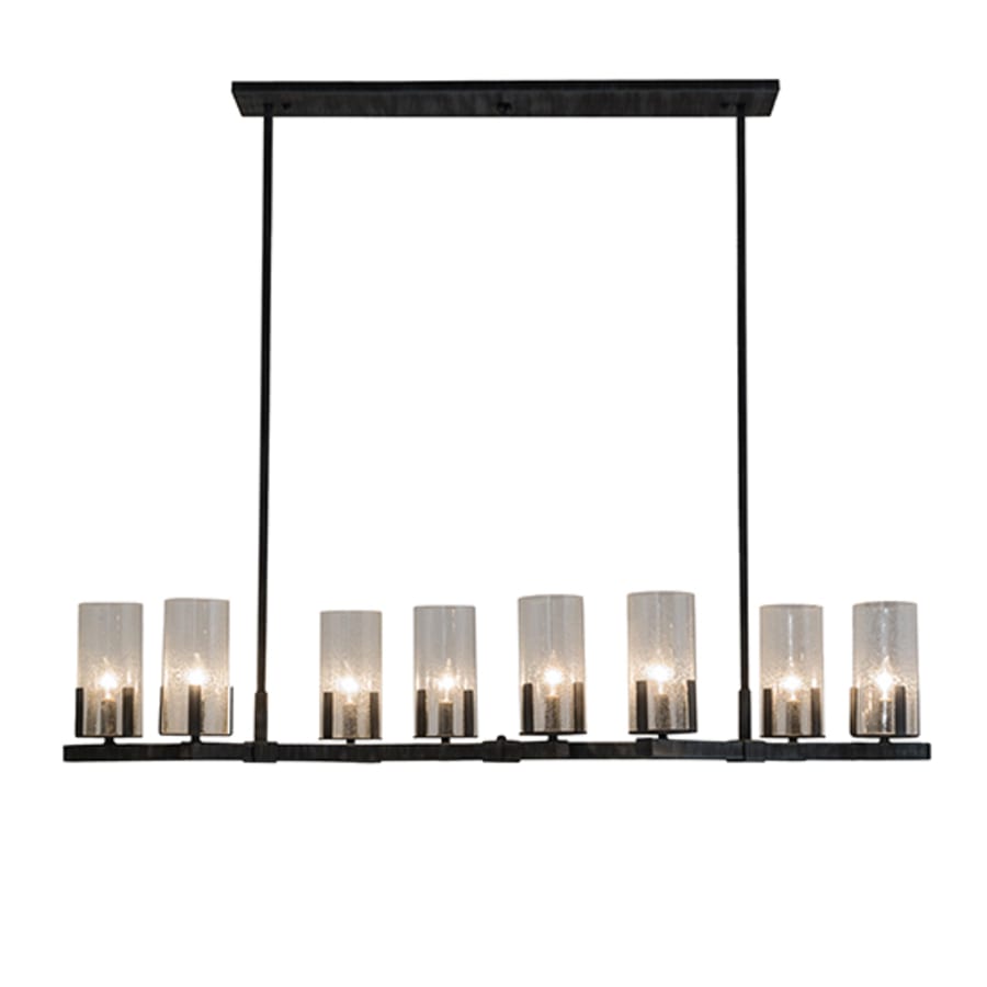 Meyda Tiffany Long Cero 8 Light 53" Wide Linear Chandelier