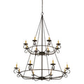 Meyda Tiffany Estrella 16 Light 54" Wide Taper Candle Style Chandelier