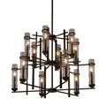 Meyda Tiffany Landon 12 Light 44" Wide Chandelier