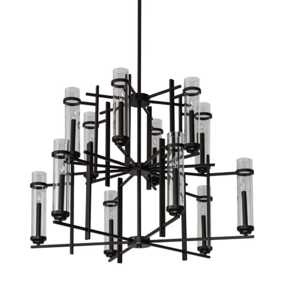 Meyda Tiffany Landon 12 Light 44" Wide Chandelier
