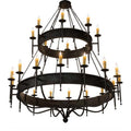 Meyda Tiffany Marta 24 Light 72" Wide Taper Candle Style Chandelier