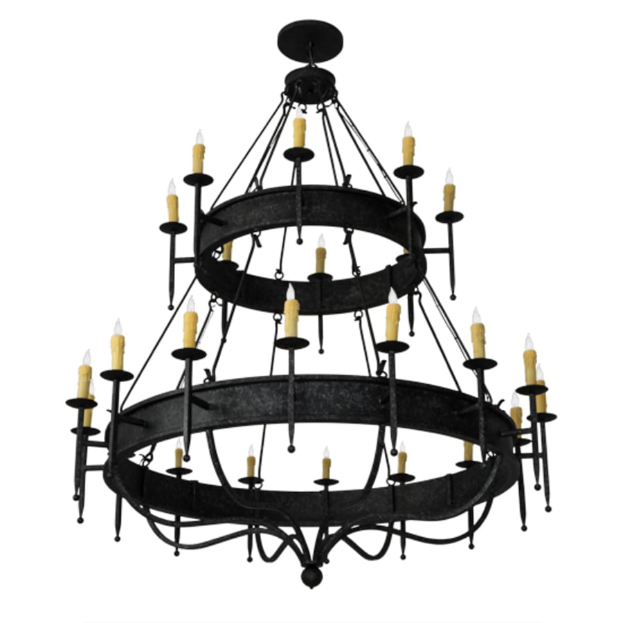 Meyda Tiffany Marta 24 Light 72" Wide Taper Candle Style Chandelier