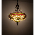 Meyda Tiffany Pinecone 4 Light 24" Wide Pendant