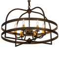 Meyda Tiffany Aldari 6 Light 22" Wide Taper Candle Style Chandelier