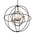 Meyda Tiffany Atom Enerjisi 8 Light 43" Wide Taper Candle Style Chandelier