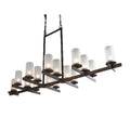 Meyda Tiffany Long Dante 16 Light 72" Wide Linear Chandelier