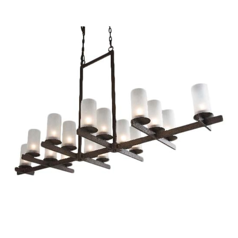 Meyda Tiffany Long Dante 16 Light 72" Wide Linear Chandelier