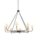 Meyda Tiffany Brach 8 Light 60" Wide Chandelier