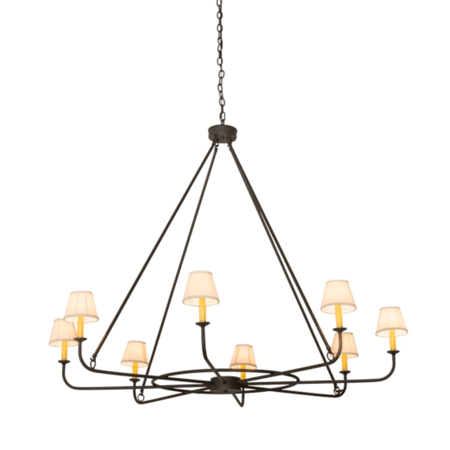 Meyda Tiffany Brach 8 Light 60" Wide Chandelier