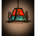 Meyda Tiffany Tall Pines 3 Light 22" Wide Pendant