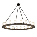 Meyda Tiffany Loxley 20 Light 60" Wide Ring Chandelier