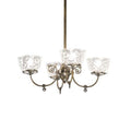 Meyda Tiffany Revival Gas and Electric 4 Light 27" Wide Chandelier