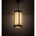 Meyda Tiffany Cilindro 12" Wide Pendant