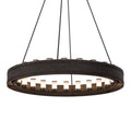 Meyda Tiffany Loxley 24 Light 60" Wide Ring Chandelier