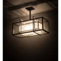 Meyda Tiffany Nelson 2 Light 27" Wide Linear Pendant