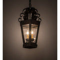 Meyda Tiffany Cadenza 2 Light 10" Wide Taper Candle Pendant
