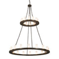 Meyda Tiffany Loxley 28 Light 60" Wide Ring Chandelier