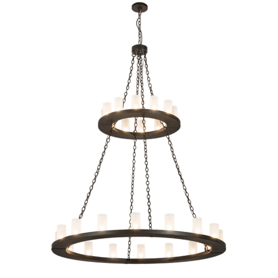 Meyda Tiffany Loxley 28 Light 60" Wide Ring Chandelier