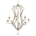 Meyda Tiffany Lumierre 8 Light 68" Wide Crystal Candle Style Chandelier