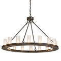 Meyda Tiffany Loxley 16 Light 48" Wide Ring Chandelier