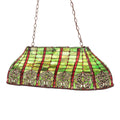Meyda Tiffany 3 Light 39" Wide Billiard Linear Pendant
