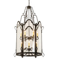 Meyda Tiffany 12 Light 33" Wide Taper Candle Pendant