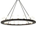 Meyda Tiffany Loxley 20 Light 60" Wide Ring Chandelier