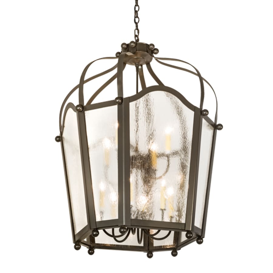 Meyda Tiffany 10 Light 33" Wide Taper Candle Pendant