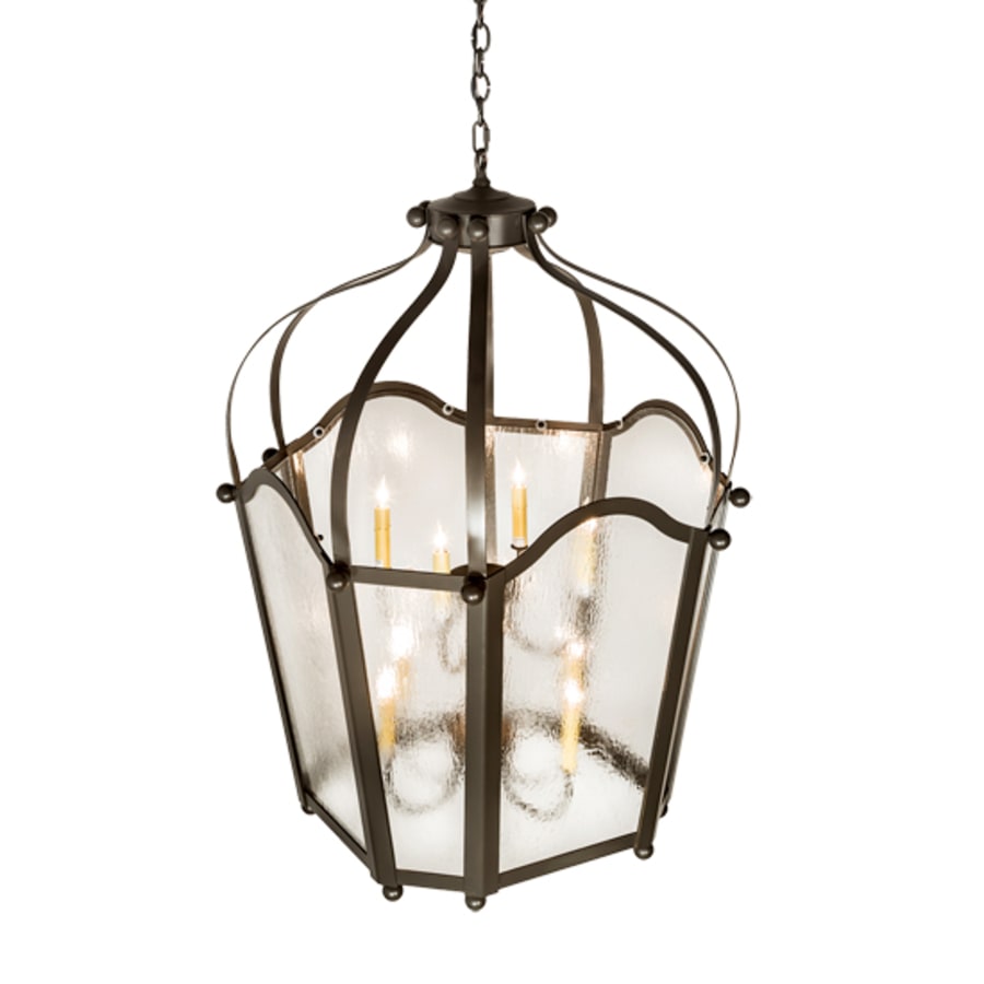 Meyda Tiffany 10 Light 33" Wide Taper Candle Pendant