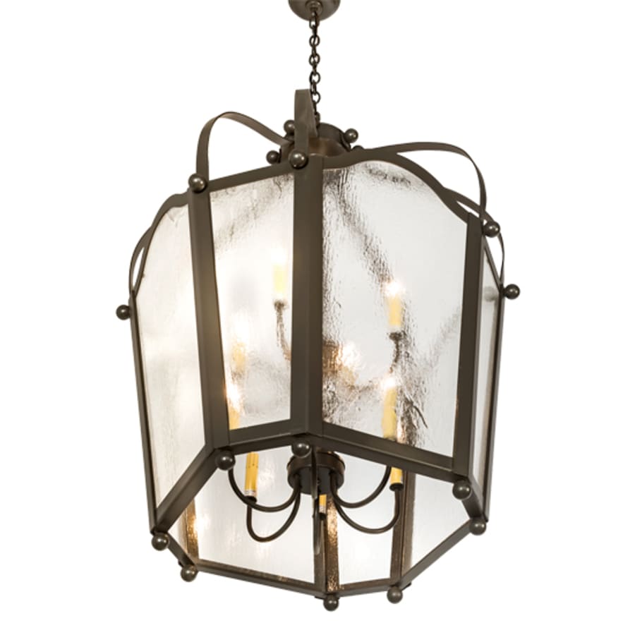 Meyda Tiffany 10 Light 33" Wide Taper Candle Pendant