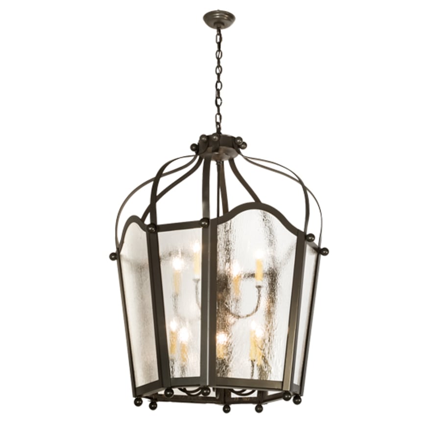 Meyda Tiffany 10 Light 33" Wide Taper Candle Pendant