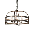 Meyda Tiffany Aldari 6 Light 22" Wide Taper Candle Style Chandelier